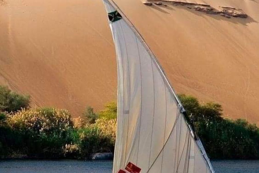 Découvrir le Nil en felouque d&rsquo;Assouan à Louxor 7 nuits / 8 jours